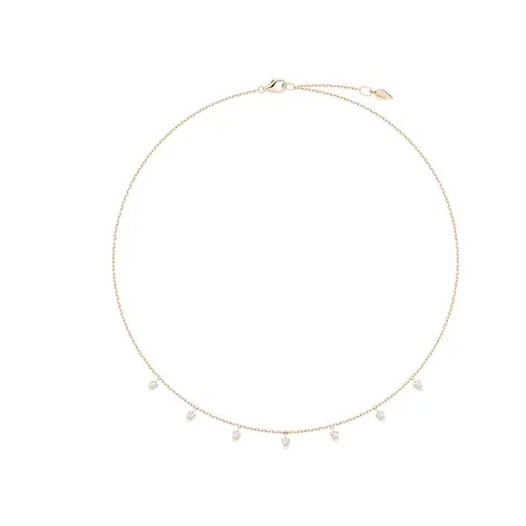 SOLD - Piaget 18k Gold Sunlight Diamond Necklace - Picture 8 of 10